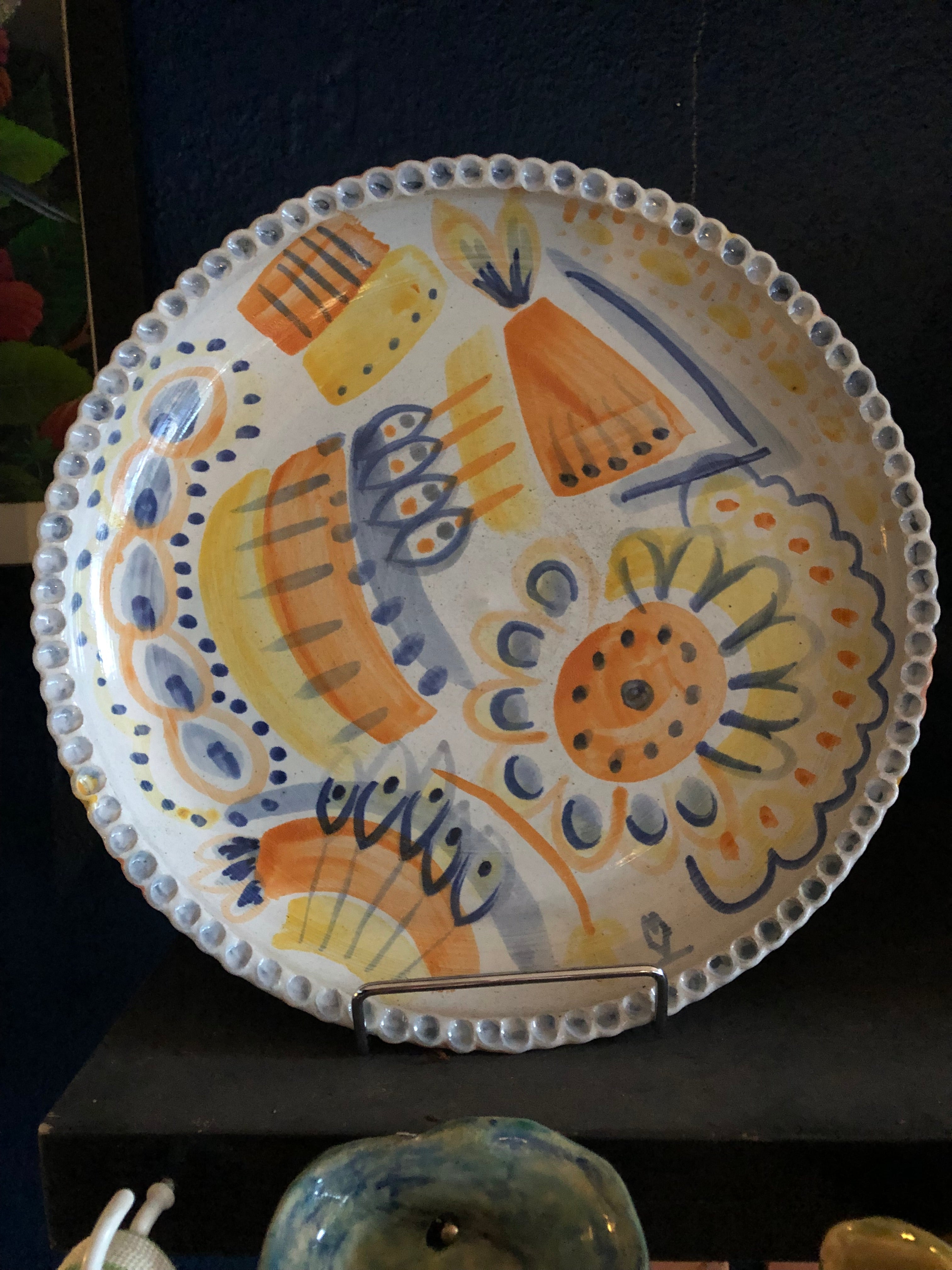 Ceramic platter