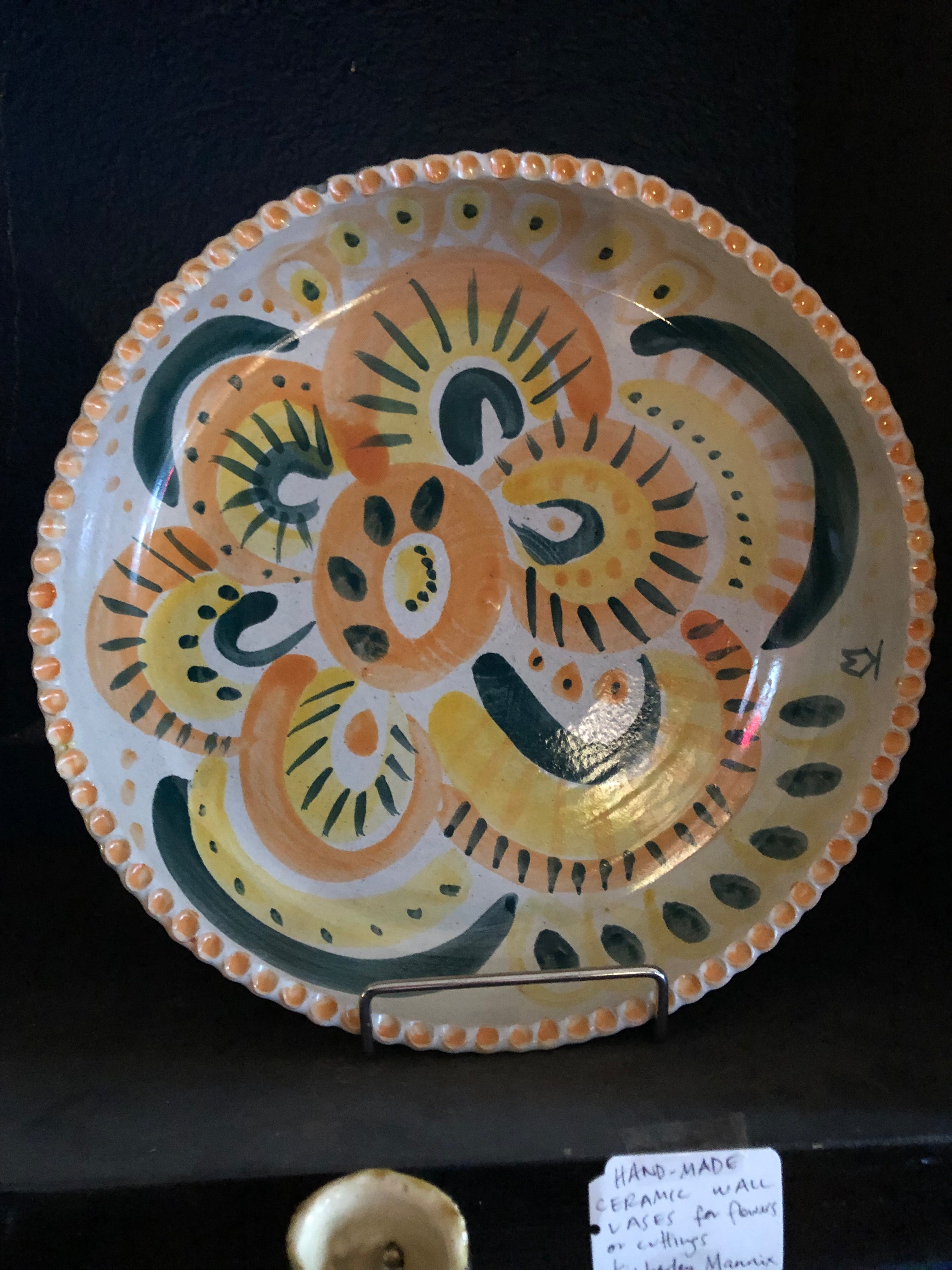 Ceramic platter