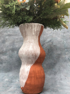 Handmade ceramic vase