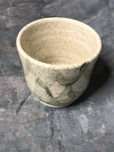 Wheel-Thrown Stoneware Ceramic Vessel with Soy Wax Candle